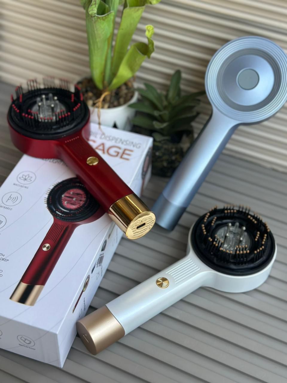 Electric Scalp Massager – Deep Scalp Massage & Hair Care Brush